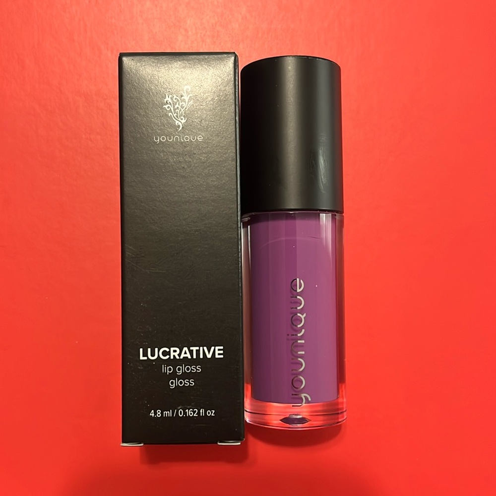 Younique Lucrative Lip Gloss on Lighthearted